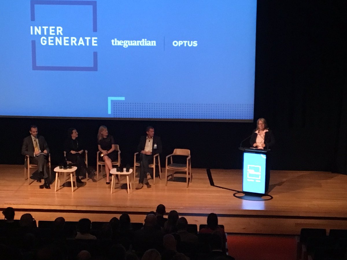 jengreatrex's tweet photo. Hearing from an impressive panel chaired by Marianne Williams of the magic lab #Intergen16 https://t.co/WnyDP1FrJT