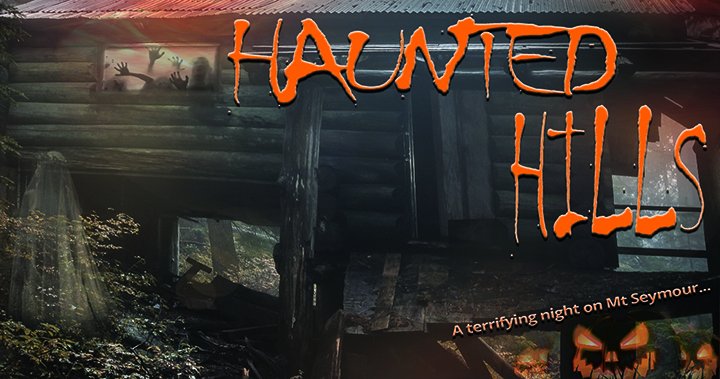 Mt_Seymour's tweet photo. Retweet to win 2 tickets to the Mt Seymour Haunted Hills Halloween Tour &amp; join our scary night-hike on Fri, Oct 28! https://t.co/TkQKuxByA3 https://t.co/wSHamYGkUX