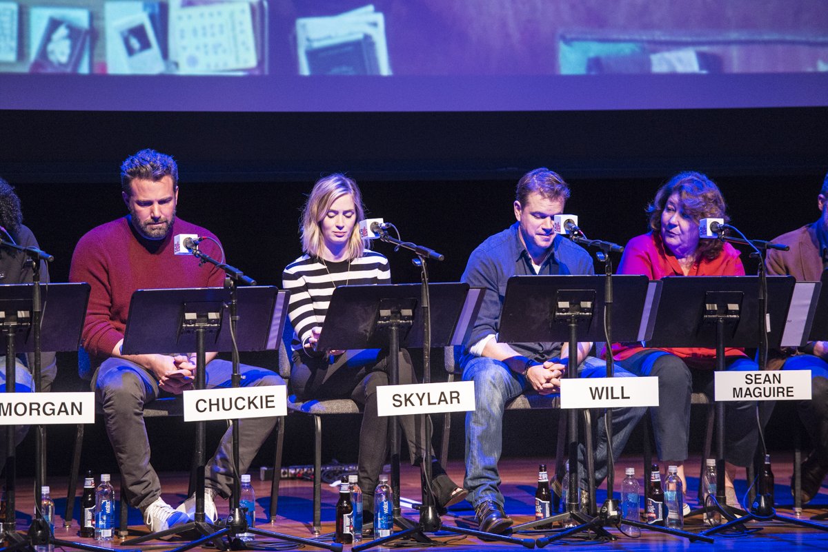 nytimesevents's tweet photo. #TBT to when @johnkrasinski made all of our dreams come true with a live table read of Good Will Hunting. #LiveReadNY https://t.co/jxdU2p7ct3
