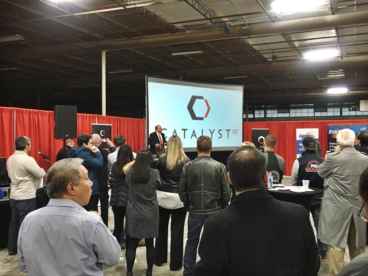 CFifeKW's tweet photo. Huge turnout @Catalyst137kw update! @CityKitchener Mayor @berryonline says this initiative is bringing #WatReg to next level #TOWRCorridor https://t.co/KWhBwAxBbI