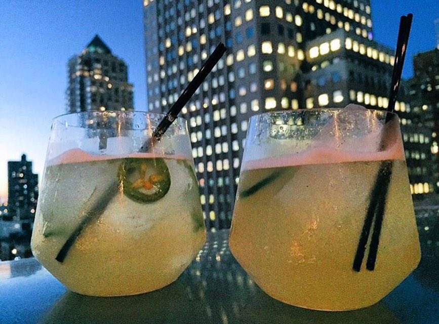 theatticnyc's tweet photo. Warm up with a @tanteotequila #Margarita during #HappyHour today! 🍹#industrynetworkingsocial Wednesday's at #TheAtticNYC https://t.co/DjewxKaJFB