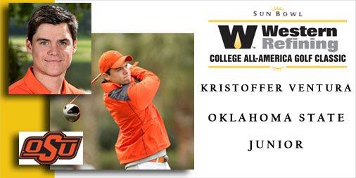 SunBowlGolf's tweet photo. 2016 Field Announced
@OSUAthletics @OSUCowboyGolf @Stratton_Nolen @krisventura95
https://t.co/bgcDrC5SZS
#WesternRefining #AllAmerica https://t.co/YrqiDn5KQ3