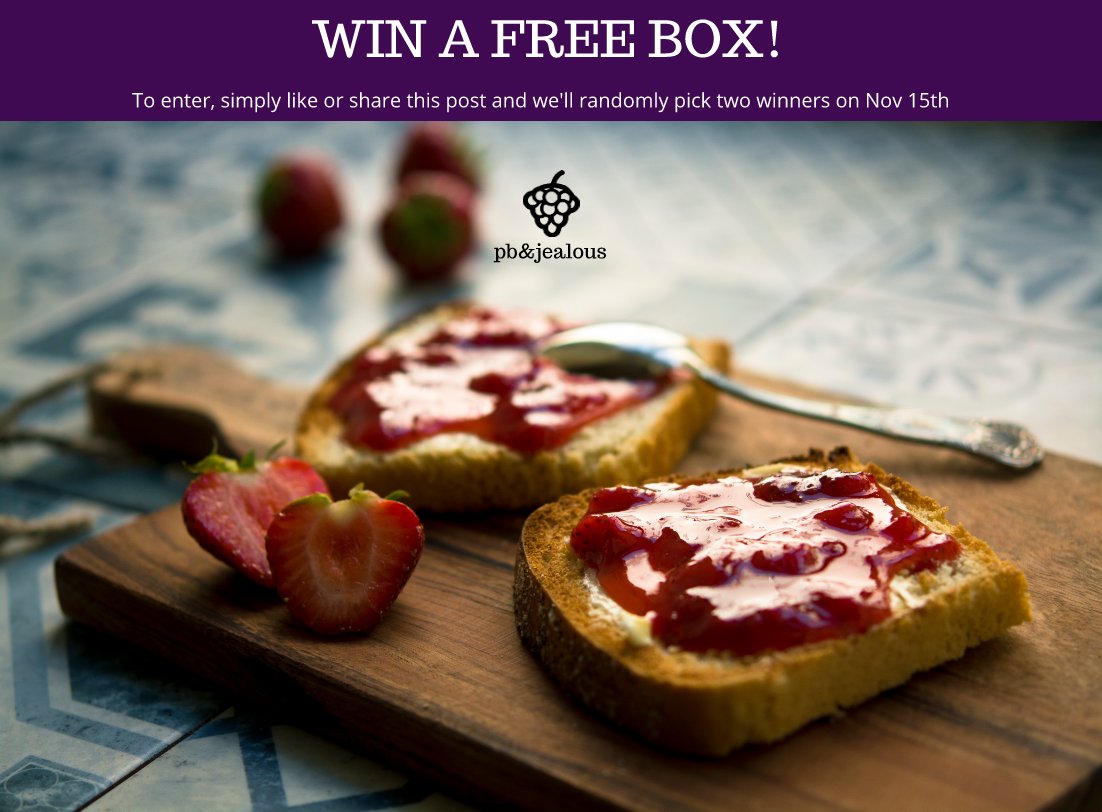 pbjealousclub's tweet photo. We're giving away two FREE boxes! Just retweet this post, we'll pick winners Nov 15th. You won't regret it. https://t.co/oA5lsXGlfj https://t.co/loIKxvoxOO
