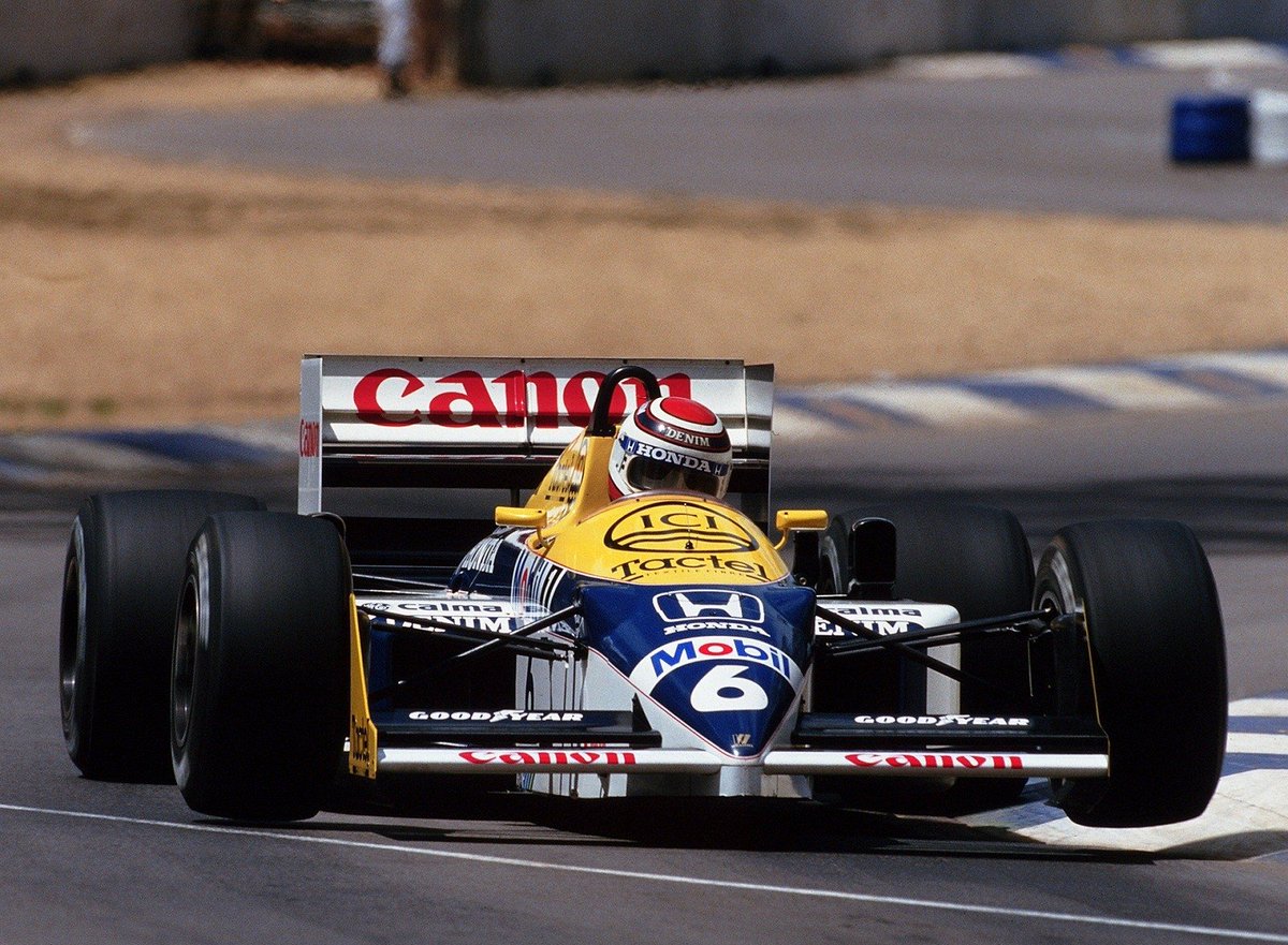 Zdravko Nelson Piquet In Williams Fw11 Honda Ra166e V6t Set A New Record Of Most Fastest Laps In A Season 7 Otd F1 1986 Australiangp T Co 97vyqttzyy