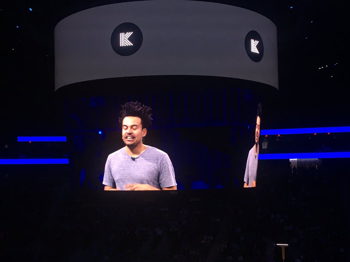 OussBARKIA's tweet photo. Alex Da Kid sharing how he is composing music with #Watson #ibmwow #cool_stuff https://t.co/IIRVZbw26X
