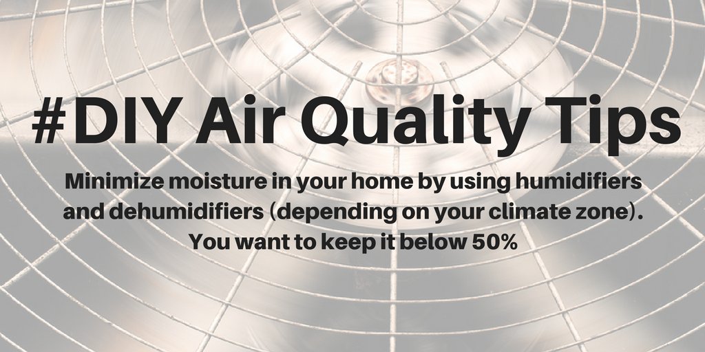 ProHVACService's tweet image. #DYK you should keep your #humidity levels at home below 50%? bit.ly/2ccWcFW