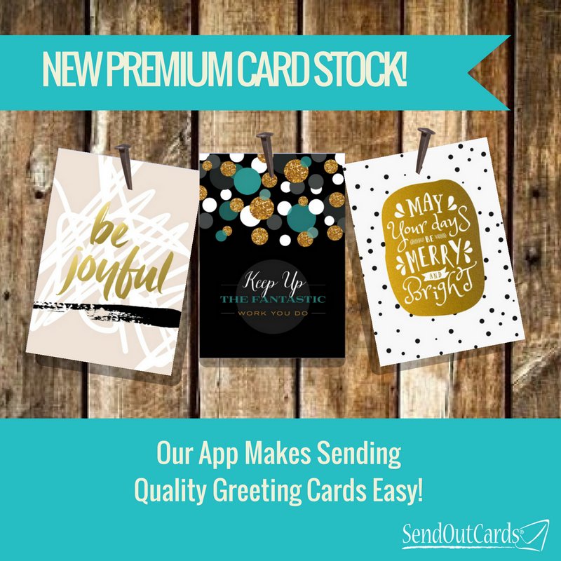 SendOutCards tweet media