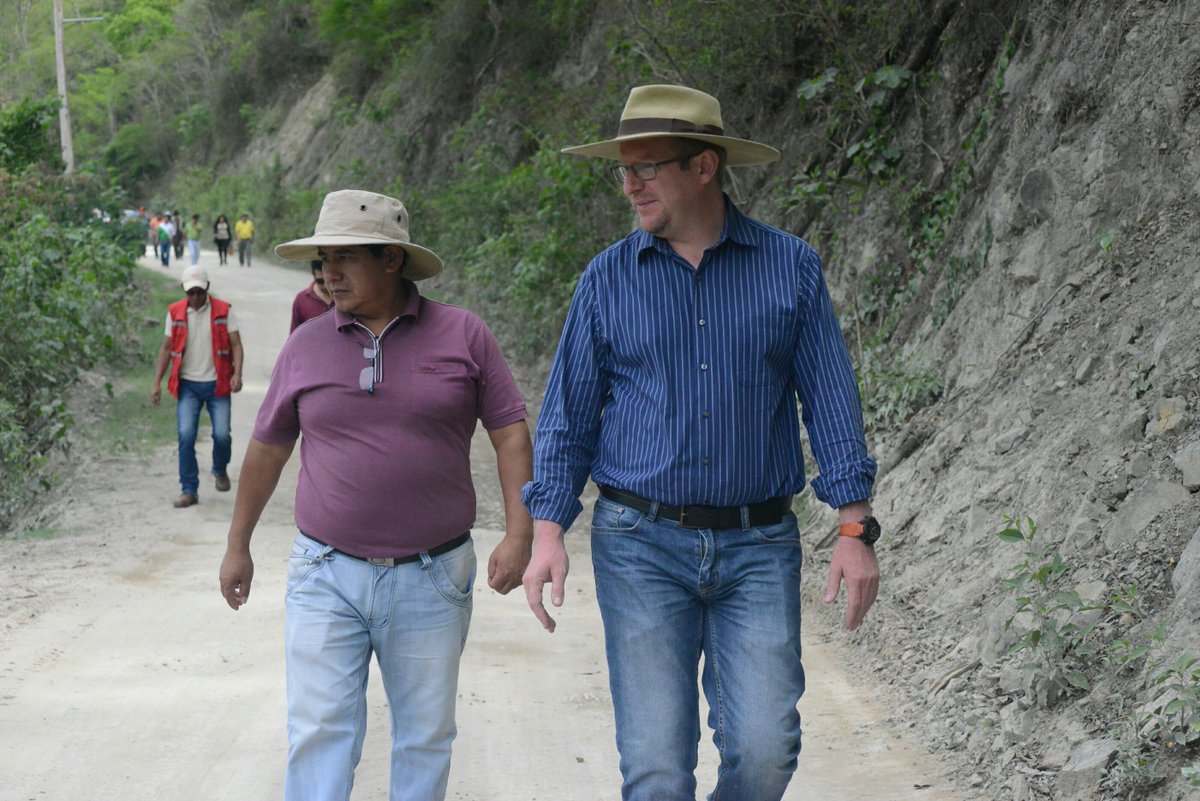 Qué alegría me da cuando inspeccionamos los tramos en construcción y vemos todo el avance que hemos tenido en poco tiempo.