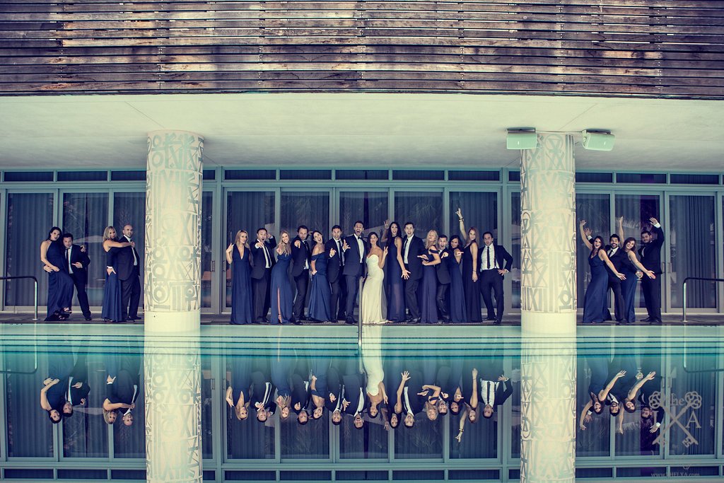 SLSSouthBeach's tweet photo. Wedding reflection #SLSsouthbeach #sbeevents https://t.co/3tMyLzQfH2