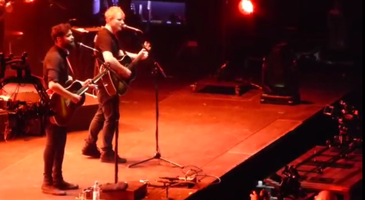 Ed Sheeran Updates Fanpage On Twitter Passenger Ed Sheeran