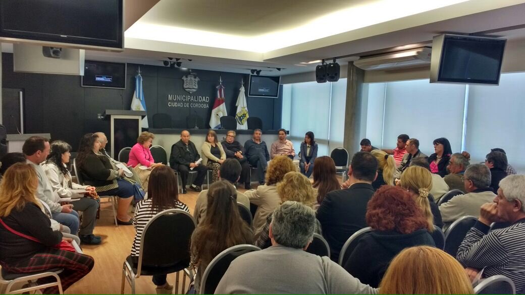 Recibimos a los 60 Presidentes de Centros Vecinales q representarán a la ciudad, en el Congreso de Villa Carlos Paz.
