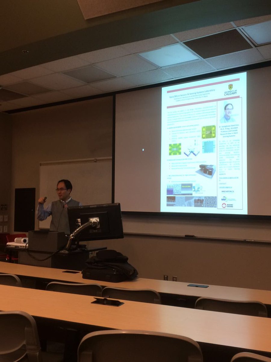 First nanoTalk happening now with Dr. Kim about the recent progress on Multi-Modal micro/nano sensors for traces of gas/vapour detection.