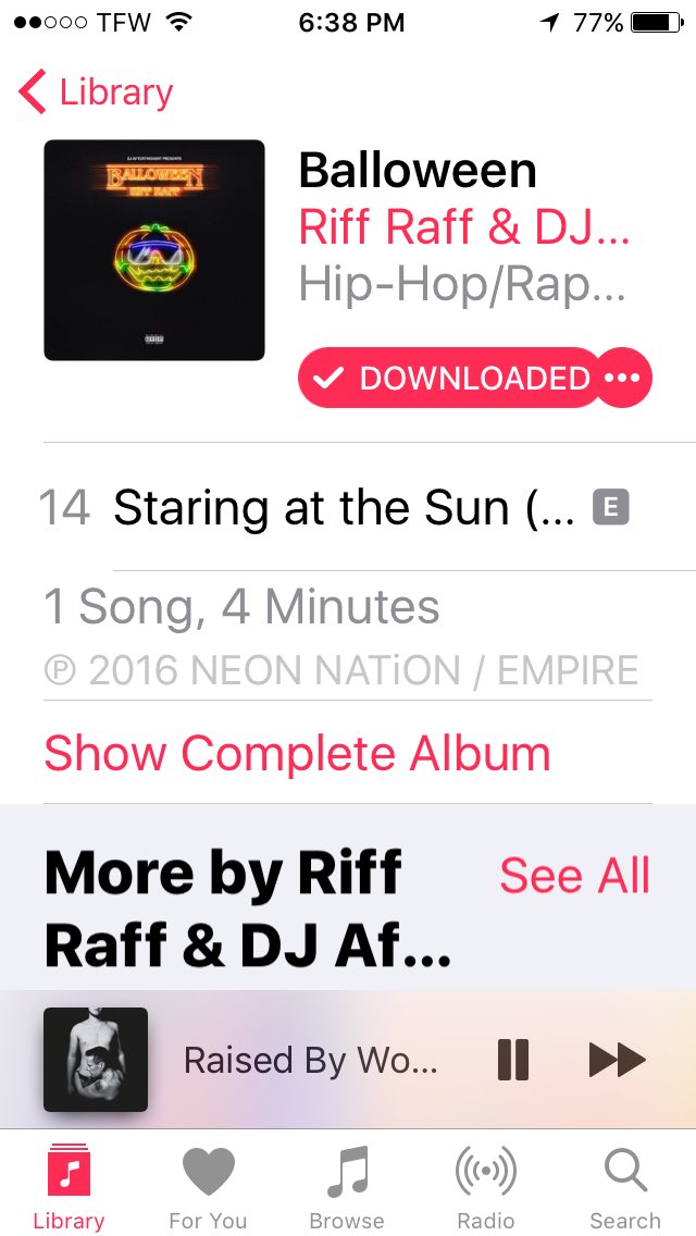 wukeson's tweet photo. I just downloaded Balloween on iTunes #14 is 🔥☀️@PonceDeLeioun @JODYHiGHROLLER #theWAVE #wvsfinest https://t.co/d9JBsegpMc