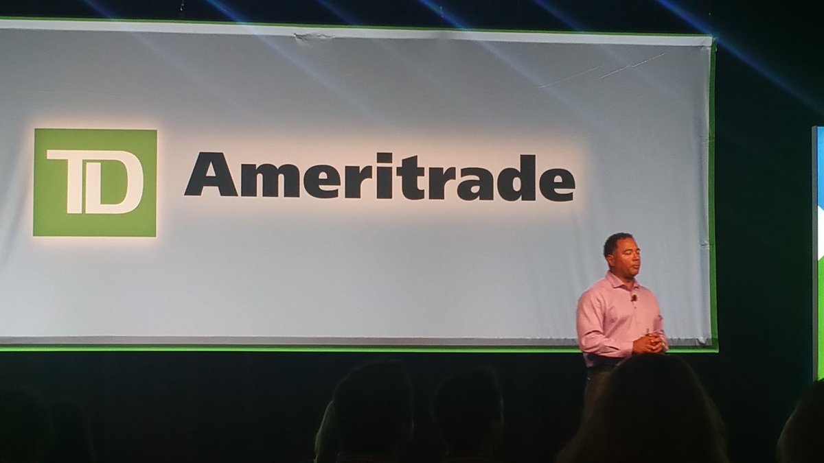 az2sdjoseph's tweet photo. @TDAmeritrade Leadership conference @DL_TDA on stage sending his message. #RDNM17  @CBraxdale_TDA @TomBradley_TDA https://t.co/1gV4Ky5Mhy