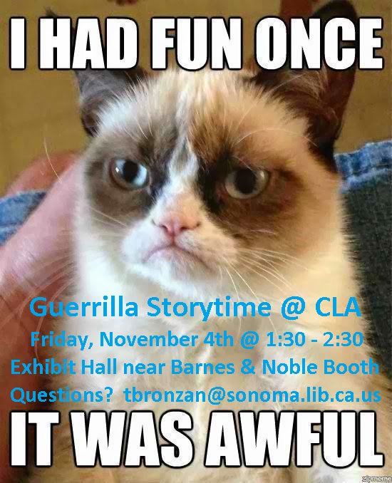 tbronzan's tweet image. #CLASwingIntoAction #guerrillastorytime