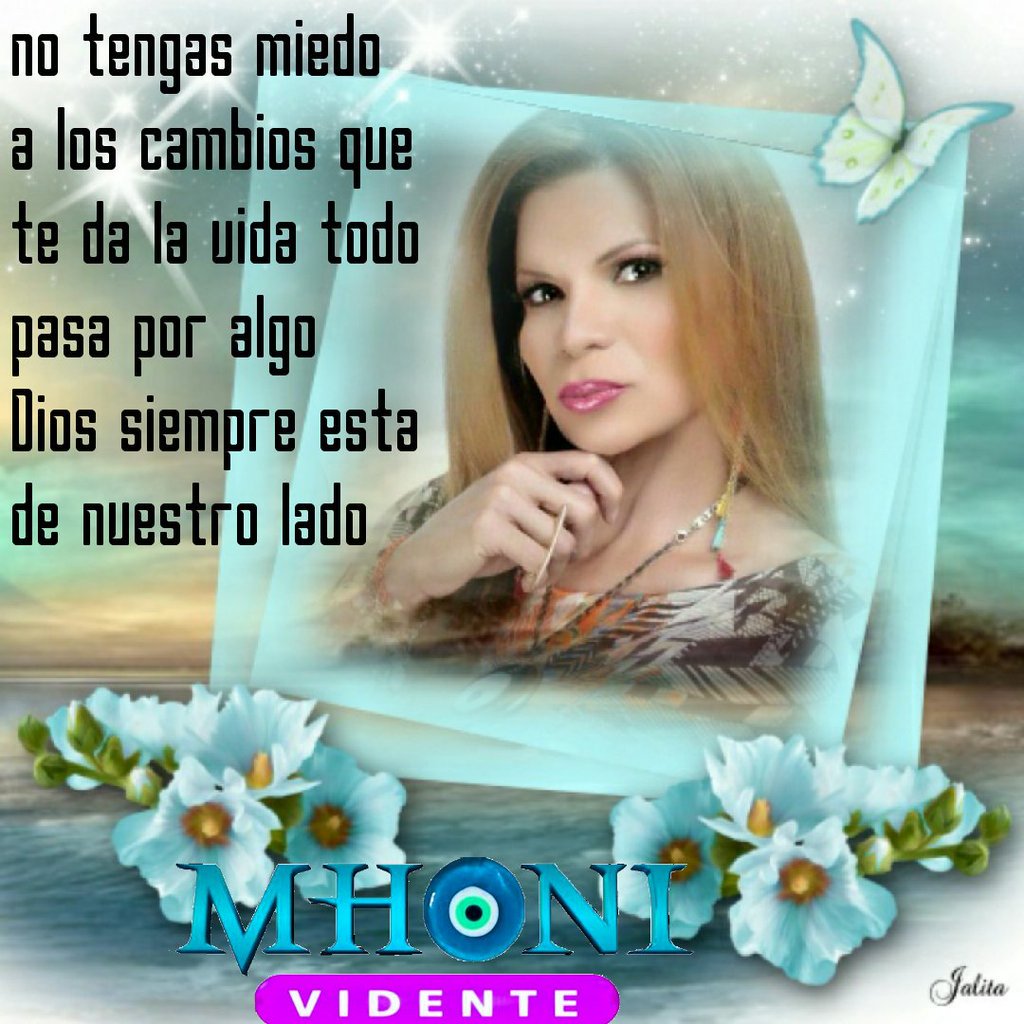 mhonimanias's tweet photo. No hay que tener miedo! Todo es para bien! Y nos lo dice @mhonividente @ClubMhoniFans siempre Dios de nuestro lado! https://t.co/MG05StwR2J