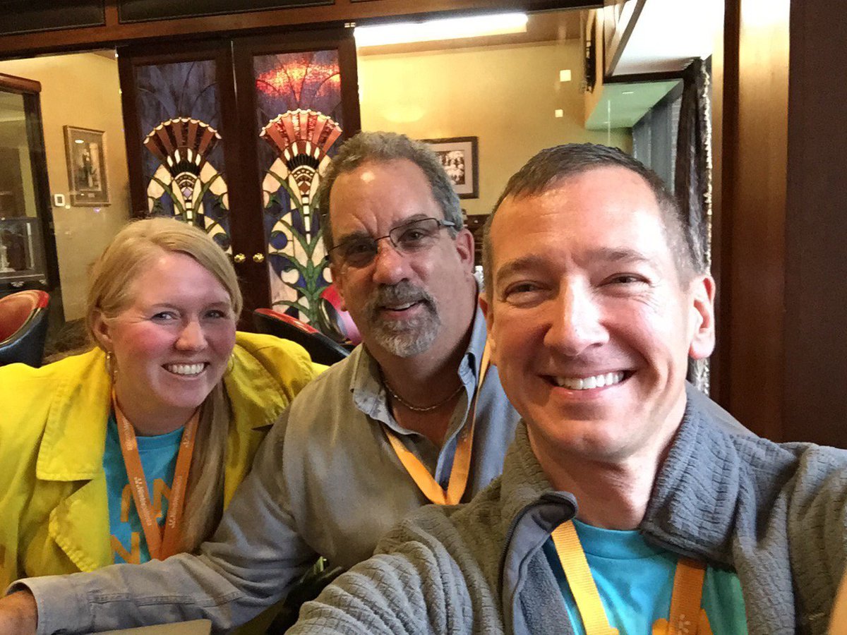 keisbs's tweet photo. Just two of the Rockstars that make it easy to love @NimbleAMS @jeffgnimble #NPAL16 https://t.co/cmy8ticMId
