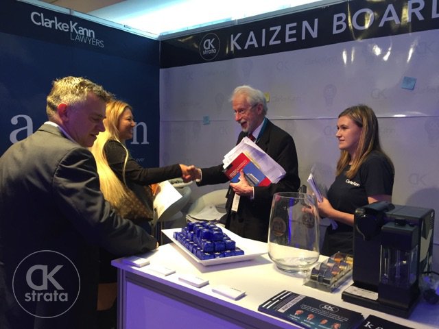 ClarkeKann_Law's tweet photo. #CKStrata is exhibiting @ @StrataCommunity's #Sydney Evolve Convention. Visit us at Booth 30 and participate in our live #ckKaizenBoard https://t.co/bvSWP1ljN6