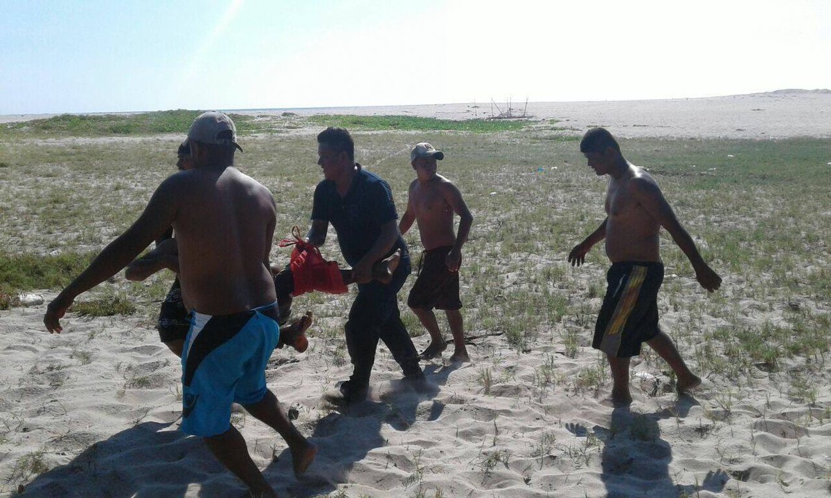 CMMInformativo's tweet photo. Ataque d cocodrilo se registra en Pinotepa, en Barra el Ciruelo, atienden el Hospital Regional Antonio Alarcón M 40 años @nssoaxaca @Spiaboc https://t.co/sd4wVMR809