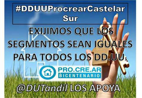 nadiastambuli's tweet photo. @BcoHipotecario Exigimos que apliquen los mismos segmentos a todo el pais #DDUUProCreArCastelarSur @ProcrearMoronDU https://t.co/3bkDjnRn1c
