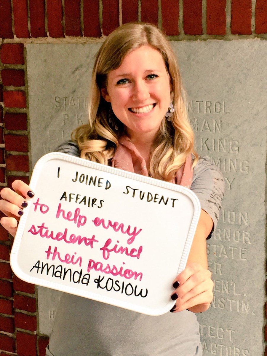 atamandaferg's tweet photo. Why I joined Student Affairs... my path to #SAGrad for #CSAW16 . #JoinSA #SPHElove #SAchat https://t.co/Pc45v2gpk3 https://t.co/yDtrnae3TK