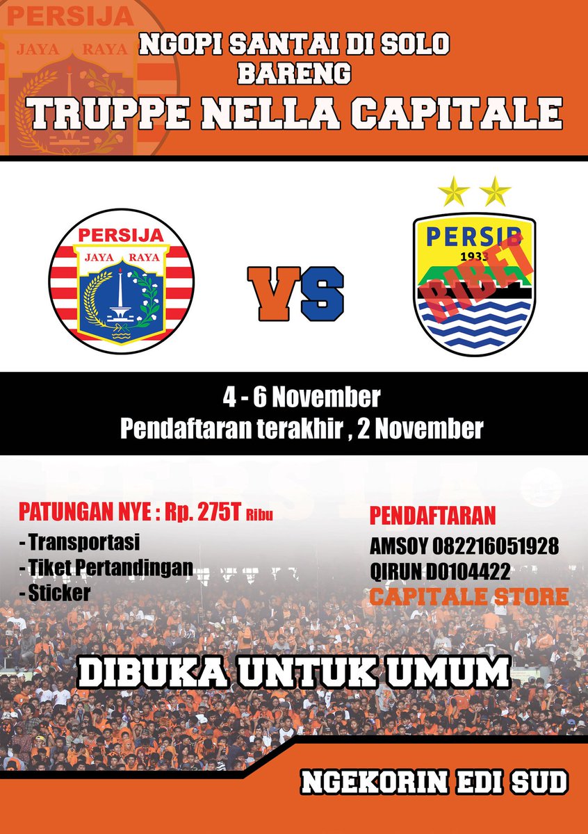 14Capitale's tweet photo. Nyok ah yg mau Ngopi santai bareng buruan dh daftar masih ada seat nie... https://t.co/6TjXeBXsm7