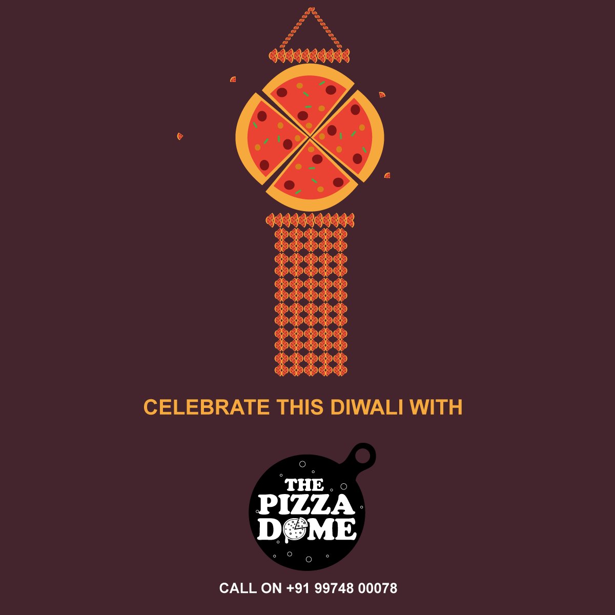 thepizzadome_'s tweet photo. Celebrate this festive season with friends, family and yummy pizza only with The Pizza Dome. Call : +91 99748 00078 https://t.co/mPJqnUE6QC