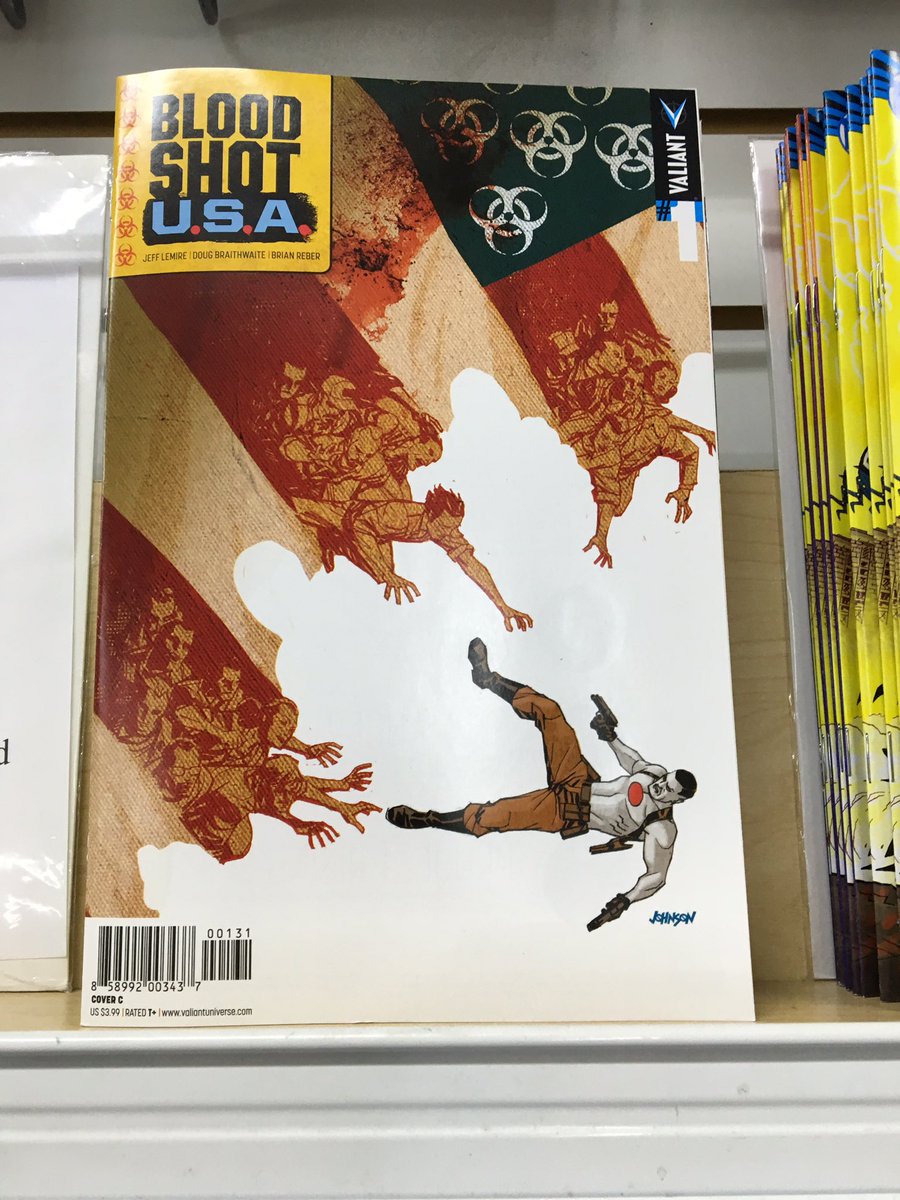 matthewklein316's tweet photo. It begins in #BloodshotUSA at @HeroesFantasies @ValiantComics #ACCC2016 https://t.co/2LyKuIt4vU