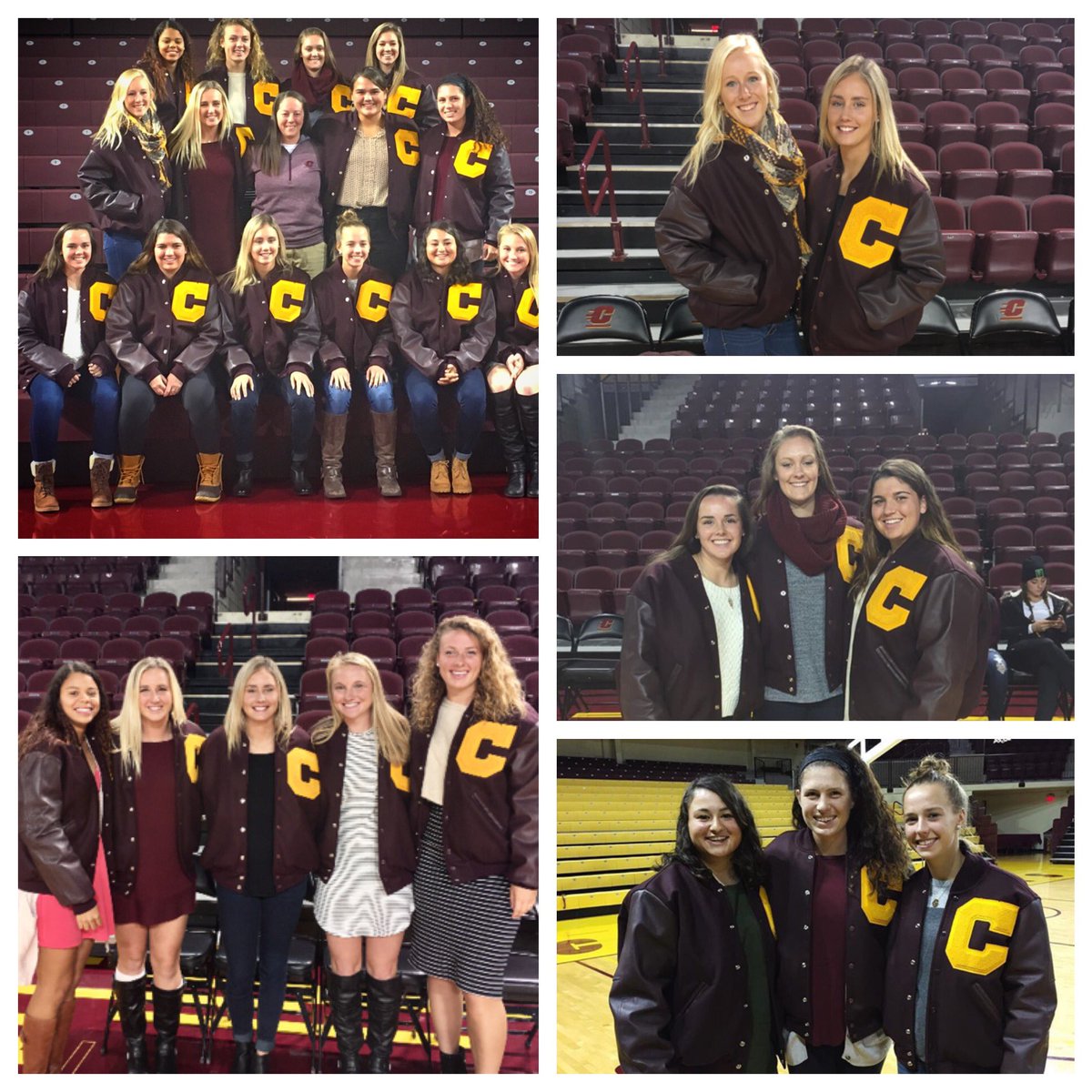 CMU_Lacrosse's tweet photo. Very proud of our first class in program history for receiving their letter jackets! #traditionsweek ๐ฅโฌ๏ธ https://t.co/SNPPCFYk87