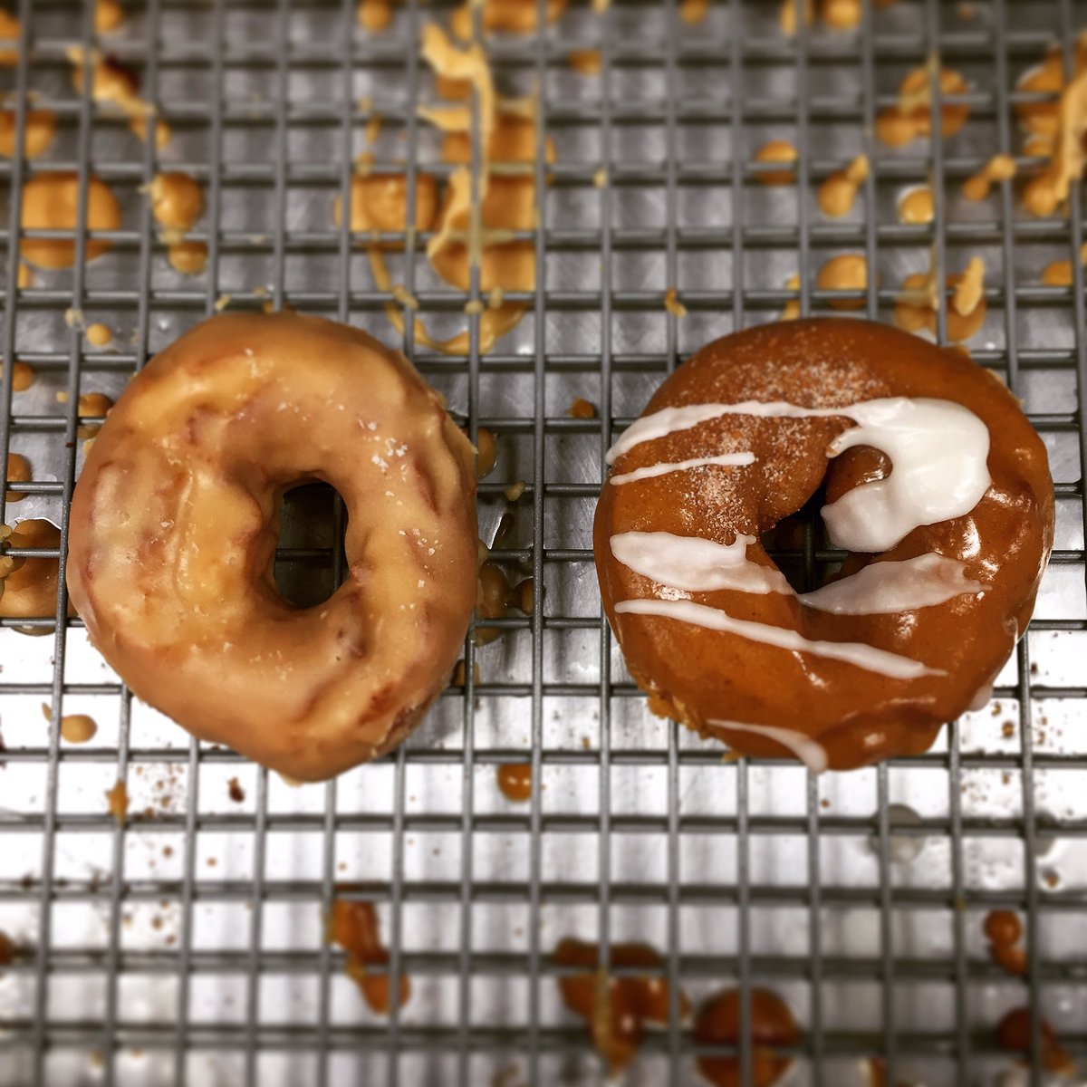 Tomorrow is #doughnutthursday <a href="/207collective/">Collective Espresso</a> Northside...Flavors below 👇🏼

•Spiced Pumpkin
•Salted Caramel Old Fashion
