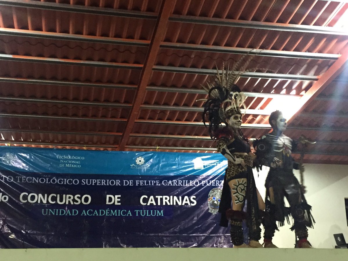 Segundo Concurso de Catrinas en nuestra Unidad Tulum <a href="/educacionqr/">SEQ Educación</a> <a href="/williamhbriceno/">william briceño</a> <a href="/IMEPLATAS/">Dra. Imelda Vega Platas</a> @MaryCarmen_svye