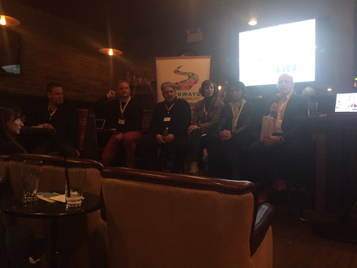 Solv4Water's tweet photo. #TheShiftYYC fantastic panel #principle based planning as the future of #civic #planning https://t.co/Dh6Z3tuOPK