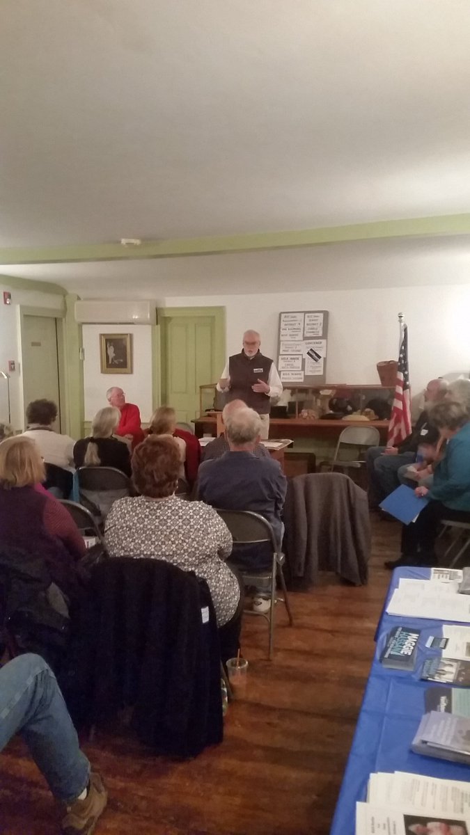 Charlie4NH's tweet photo. A wonderful evening at a candidate's forum in Sanbornton! #nhpolitics https://t.co/49C4XHx0kJ