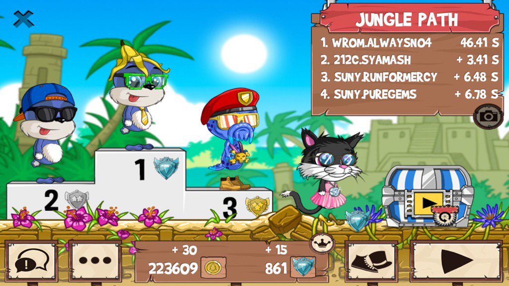 No_Boundaries1's tweet photo. Get on my level, son! #funrun2 #SyamAsh #RunForMercy #PureGems https://t.co/wfpv4o4qhn