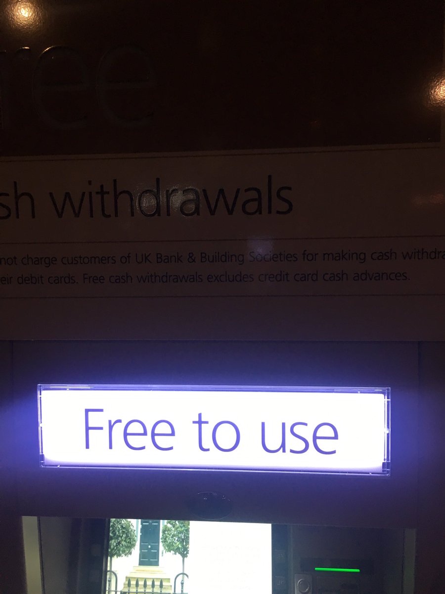 DarrenClarke07's tweet photo. @Al_RayanBank just tried to withdraw £30 and nothing came out on Edgware Road London!! Hope I don't get charged!!! https://t.co/Ef4s355H5t