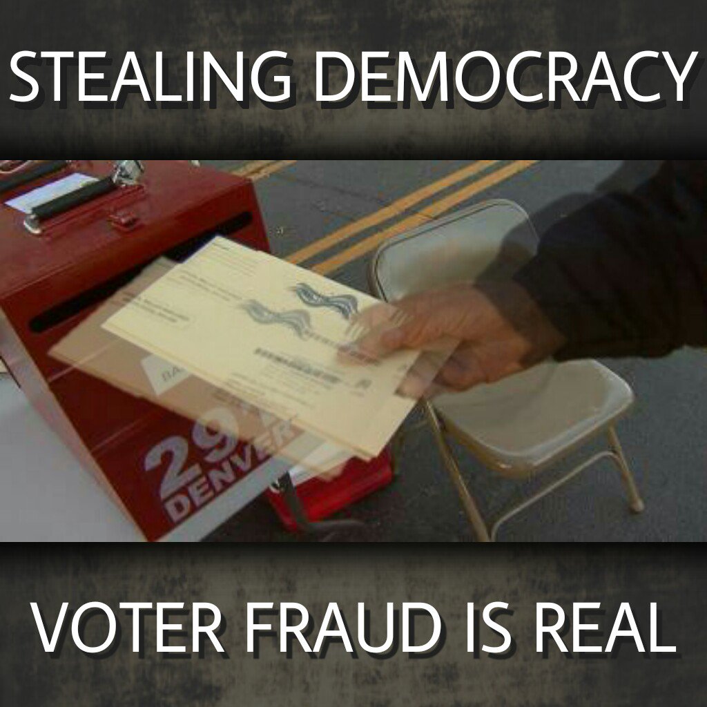 dmon4ever's tweet photo. #CBS Denver: Voters Voted Twice.

https://t.co/HJCpEQq473

#VoterFraud
#RiggedSystem
#RiggedElection
#BernedAgain
#JillNotHill
#NeverHillary https://t.co/QyN3tNCztA