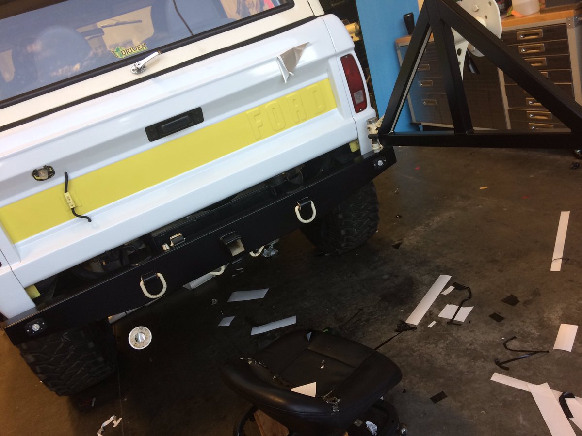 nick_bavaro1's tweet photo. Some bumper wraps I did on a bronco today. Come get your shit wrapped #dhgraphics https://t.co/AW9Xuc7AZi