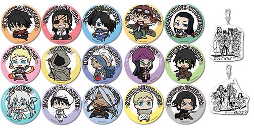 BPOSNEW ☆遂に『ドリフターズ』ちびキャラグッズ登場!荒々しい面々が