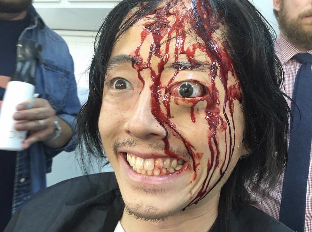 تويتر てっちゃん على تويتر グレンの成長っぷりはんぱないな笑 やのにこんな無惨な死に方するなんてショックすぎた グロ注意 Thewalkingdead T Co Ftx1bv6s6k
