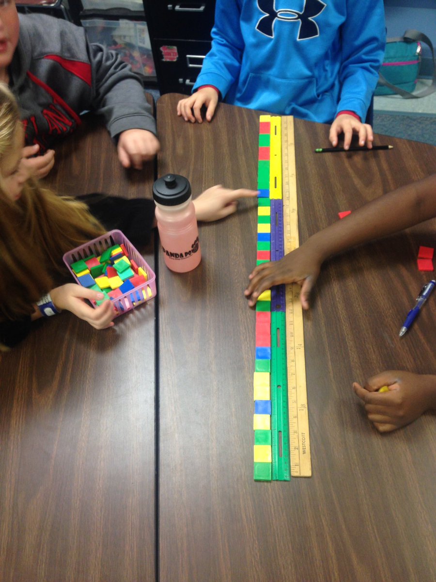 Mrs_ShannonRay's tweet image. Experimenting to find the relationship between these three items. #fcpsmath #measurementanddata