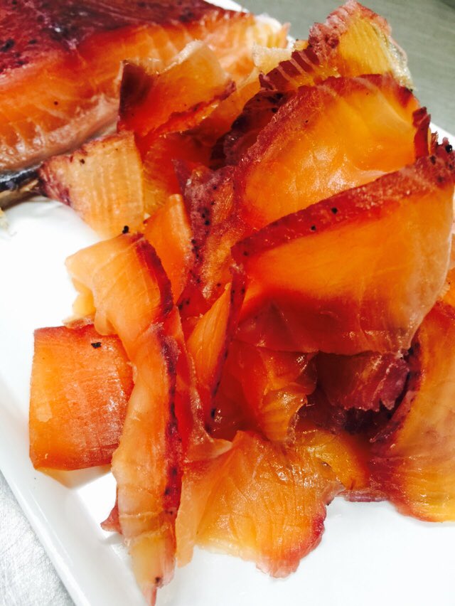 Chef's fabulous pepperberry GRAVLAX. Come in and try it. Perfect for your summer entertaining. #gravlax #catering