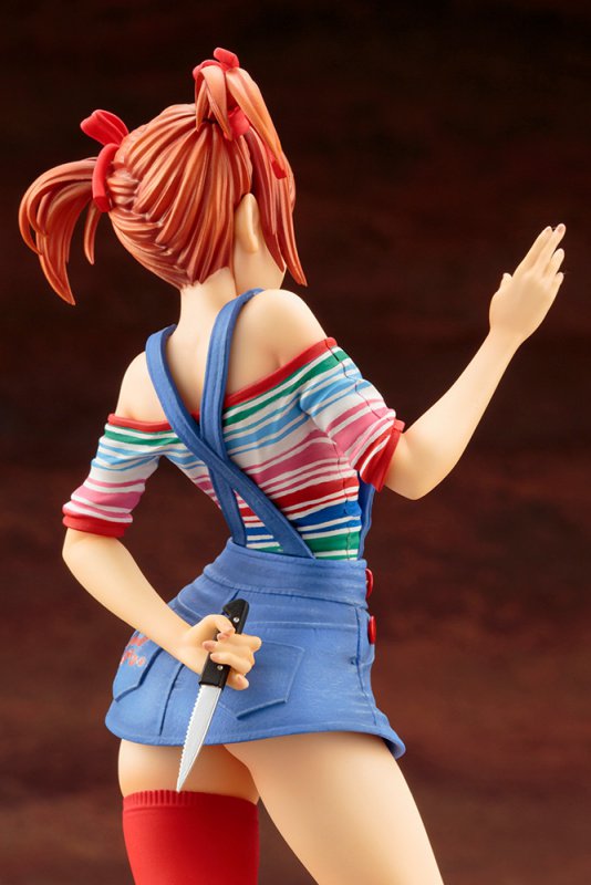 kotobukiya_2han's tweet photo. 【予約開始】【特典付】HORROR美少女　チャッキー｜往年のホラー映画×BISHOUJOシリーズ「HORROR美少女」待望の新作にチャイルド・プレイ チャッキーの花嫁からチャッキーがラインナップ!! #チャッキー #チャイルドプレイ https://t.co/AskapWzvWq https://t.co/brcxDoHcW3