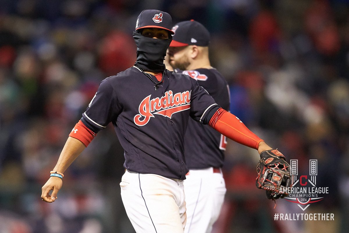 CleGuardians's tweet photo. Otero gets out of a pickle in the seventh and keeps it a 5-1 Cubs lead.

#RallyTogether https://t.co/lurvZ7CCzb