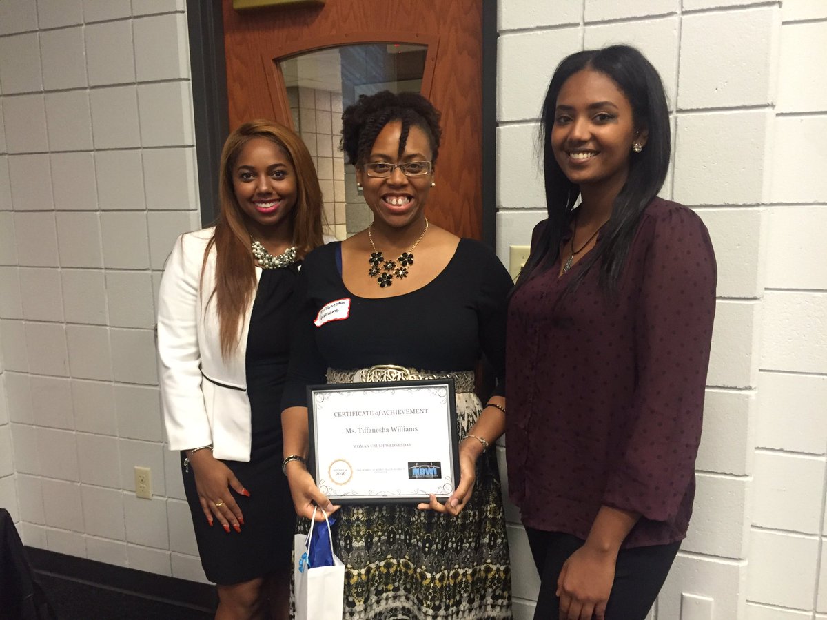 mu_mbwi's tweet photo. We had a great time networking with our lovely honorees tonight. Thanks to everyone who came out to Woman Crush Wednesday 💙✨ https://t.co/j0VDF9wkpN