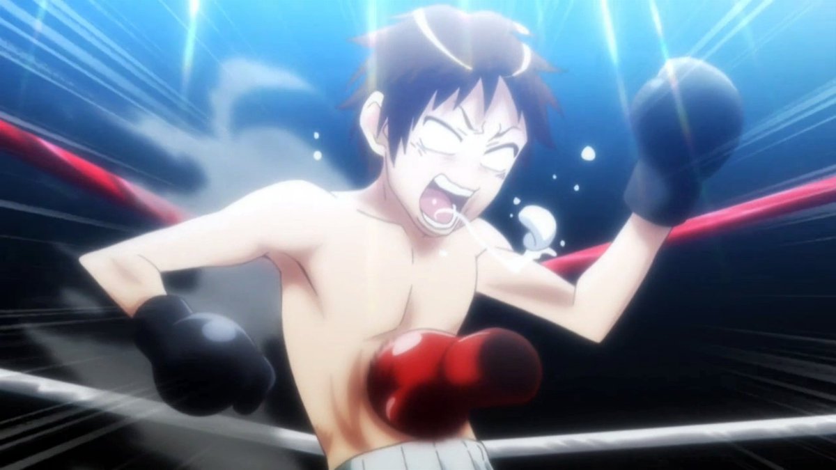 Boxer Yuto 萌えるアニメのボクシングシーンシリーズ レアではありますが 意外とアニメやマンガでボクシング ネタなどが使われたりします 今回のは 実はあなたは というアニメ 主人公が精神的にダメージを喰らっている描写ですねｗ お話自体は