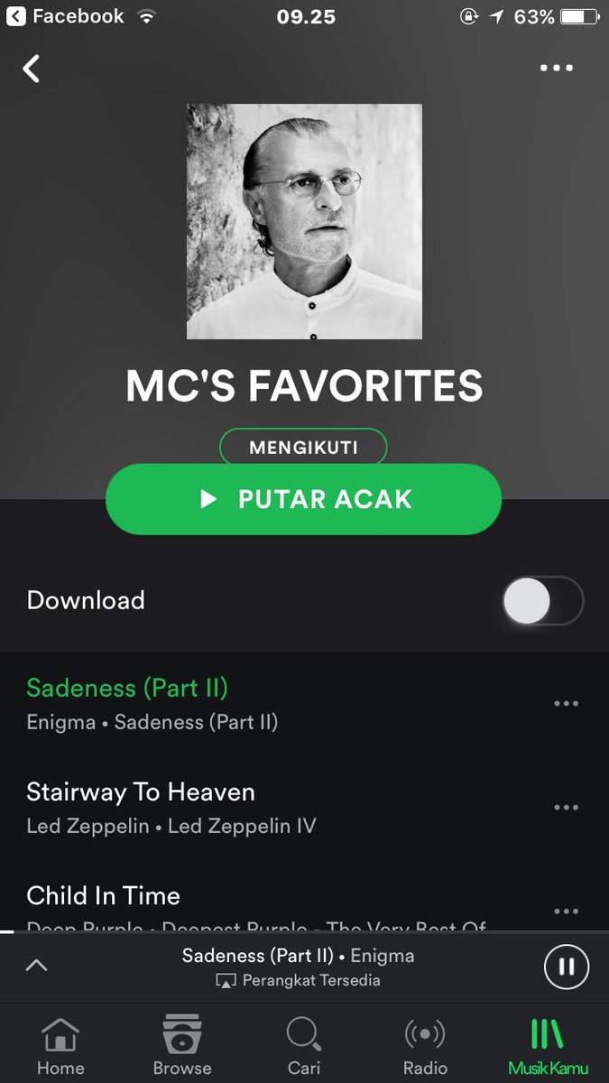 yudhakominiunik's tweet photo. WoW.. #SadenessPart2 is The One Of Michael Cretu Favorite Track @enigmaspace @Anggun_Cipta 👍🏽🙌🏽🙌🏽❤️❤️❤️❤️❤️ https://t.co/fHATIvr6iF