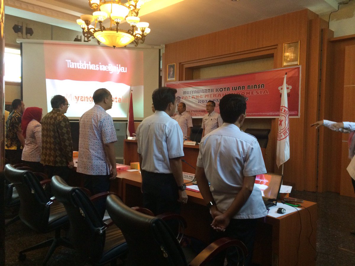 Musyawarah Kota Luar Biasa PMI Kota Palembang