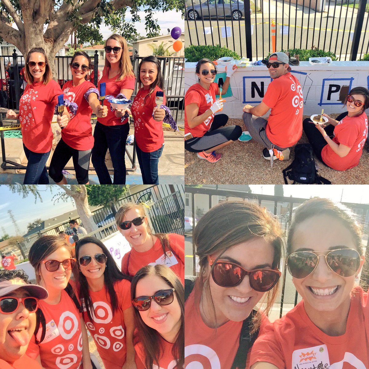 Had a blast volunteering w/the G296 team! Such a great experience being part of the KABOOM playground build! 💥🎨❤️#playmatters #TGTvolunteers
