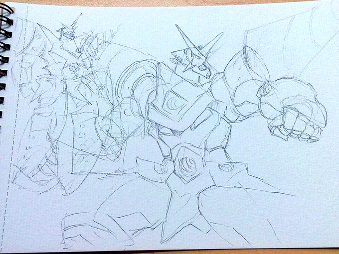 Super Galaxy Sketch y'all

Catching up inktober two at a day 