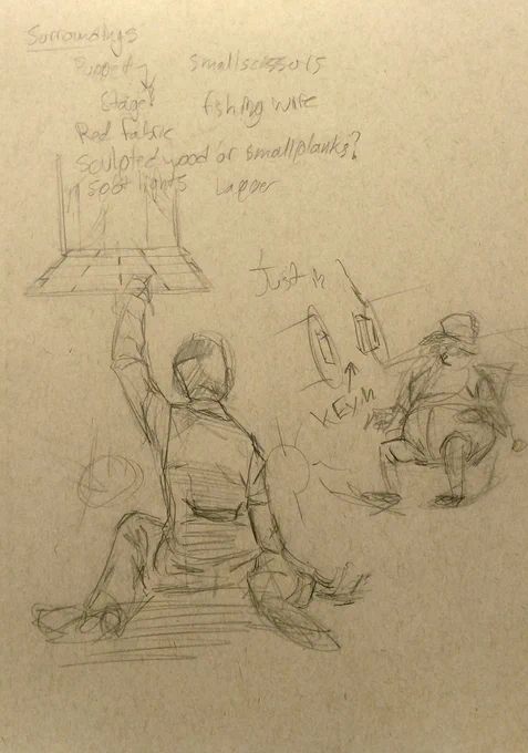 We're in the 15th round now! This section has a lot of planning for sculpture class. 